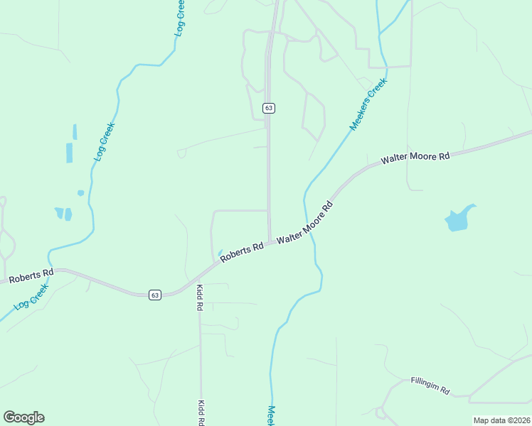 map of restaurants, bars, coffee shops, grocery stores, and more near 11325 Roberts Road in Chunchula