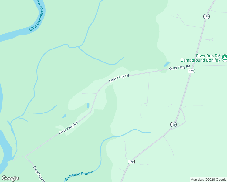 map of restaurants, bars, coffee shops, grocery stores, and more near 1483 Curry Ferry Road in Bonifay