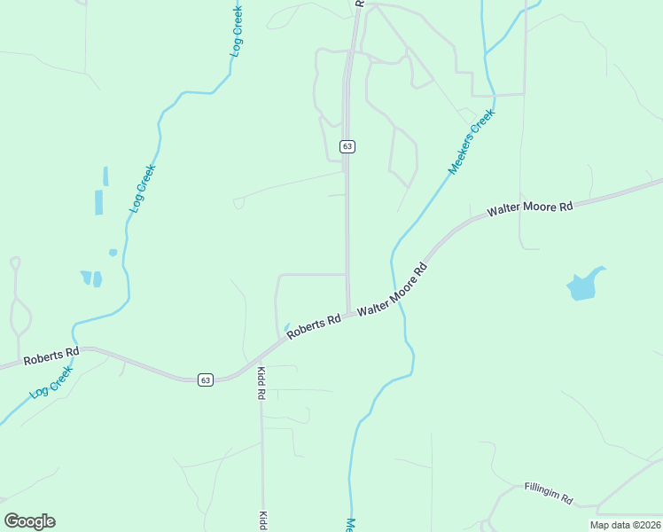 map of restaurants, bars, coffee shops, grocery stores, and more near 11325 Roberts Road in Chunchula