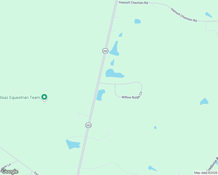 map of restaurants, bars, coffee shops, grocery stores, and more near 106 Willow Ridge Circle in Thomasville