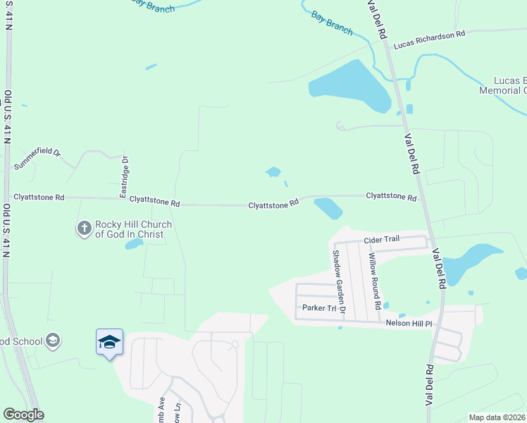 map of restaurants, bars, coffee shops, grocery stores, and more near 6772 Clyattstone Rd in Hahira