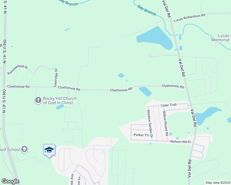 map of restaurants, bars, coffee shops, grocery stores, and more near 6772 Clyattstone Road in Hahira