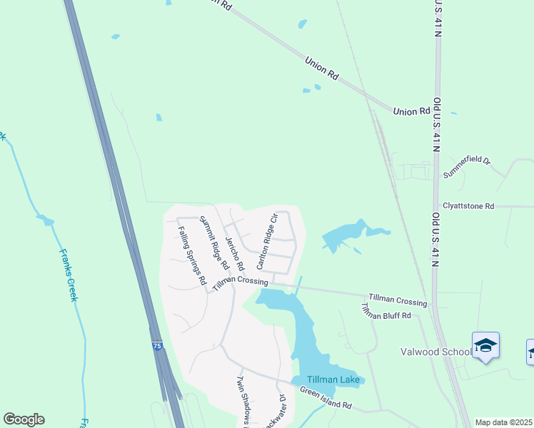 map of restaurants, bars, coffee shops, grocery stores, and more near 5172 Carlton Ridge Circle in Hahira