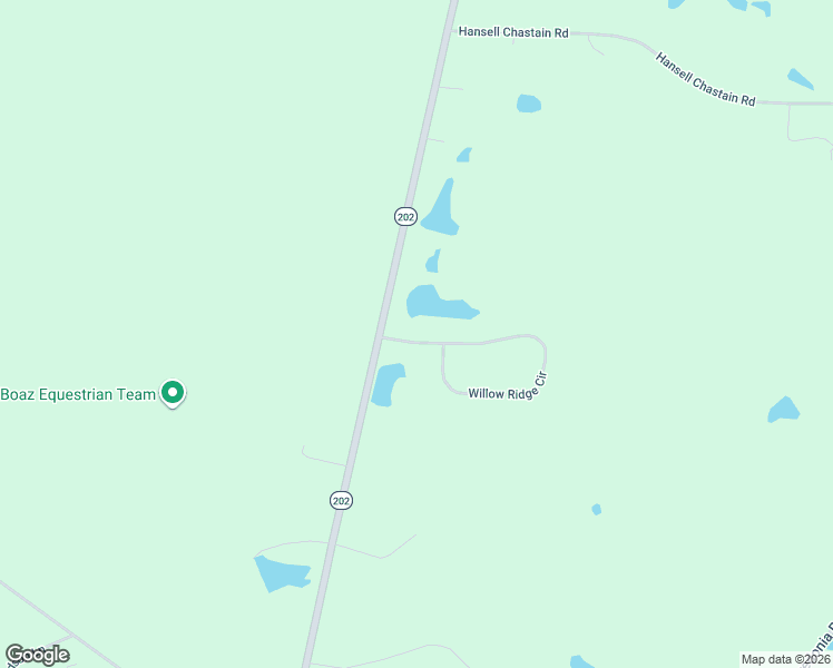 map of restaurants, bars, coffee shops, grocery stores, and more near 106 Willow Ridge Circle in Thomasville