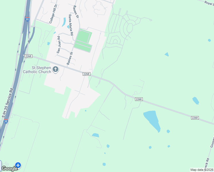 map of restaurants, bars, coffee shops, grocery stores, and more near 14770 Spotted Horse Lane in Salado