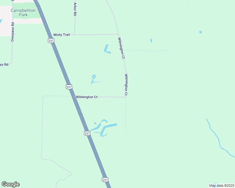 map of restaurants, bars, coffee shops, grocery stores, and more near 4963 Wilmington Court in Campbellton
