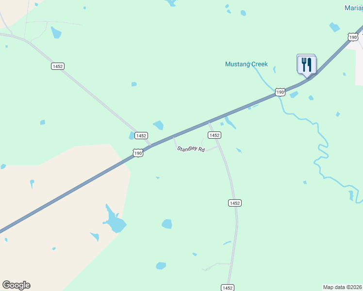 map of restaurants, bars, coffee shops, grocery stores, and more near 951 Standley Road in Madisonville