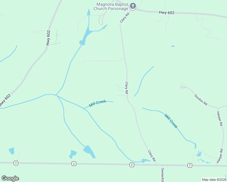 map of restaurants, bars, coffee shops, grocery stores, and more near 7712 Clary Road in Laurel Hill