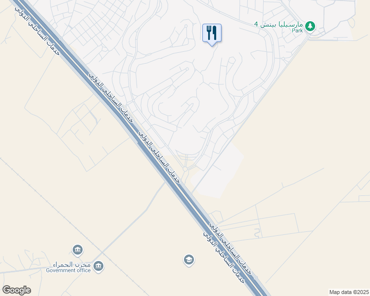 map of restaurants, bars, coffee shops, grocery stores, and more near in El Alamein