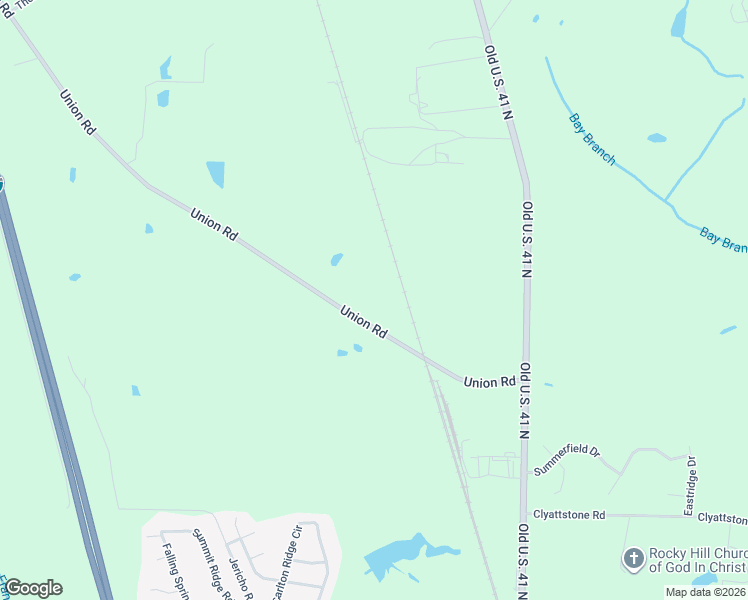 map of restaurants, bars, coffee shops, grocery stores, and more near 5460 Union Road in Hahira