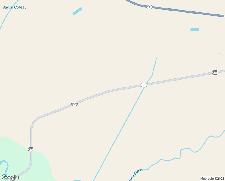 map of restaurants, bars, coffee shops, grocery stores, and more near Louisiana 970 in Lettsworth