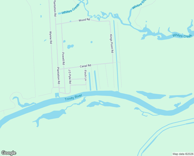 map of restaurants, bars, coffee shops, grocery stores, and more near 22 A R Kirk Road in Trinity