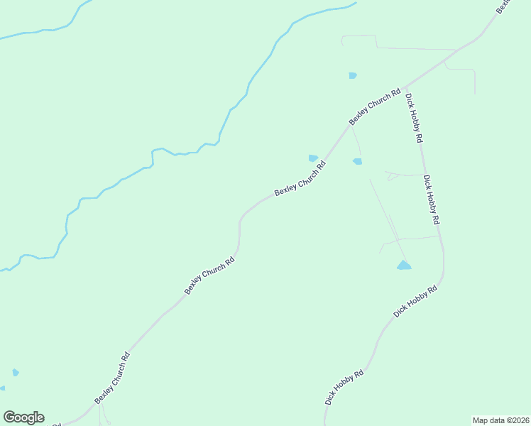 map of restaurants, bars, coffee shops, grocery stores, and more near 1176 Bexley Church Road in Lucedale