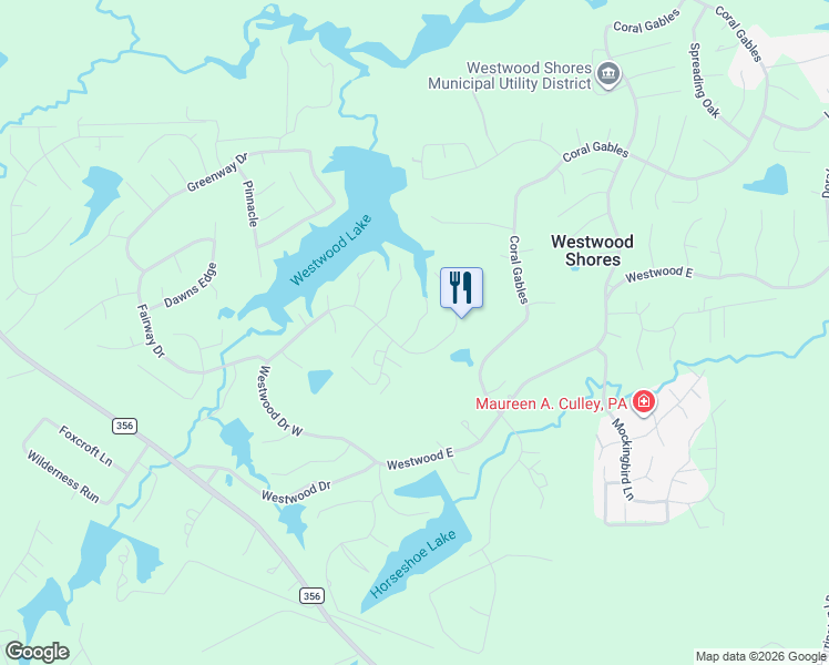 map of restaurants, bars, coffee shops, grocery stores, and more near 5 Heatley Street in Trinity