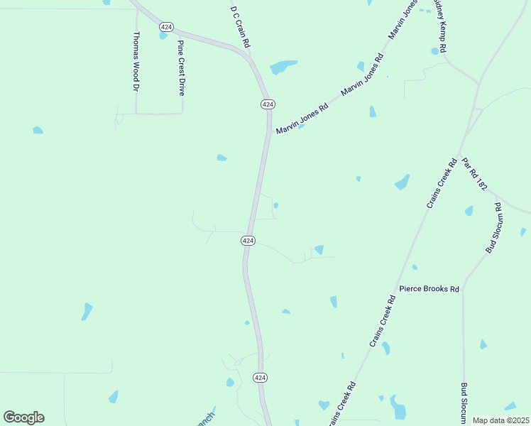 map of restaurants, bars, coffee shops, grocery stores, and more near 28826 Louisiana 424 in Franklinton