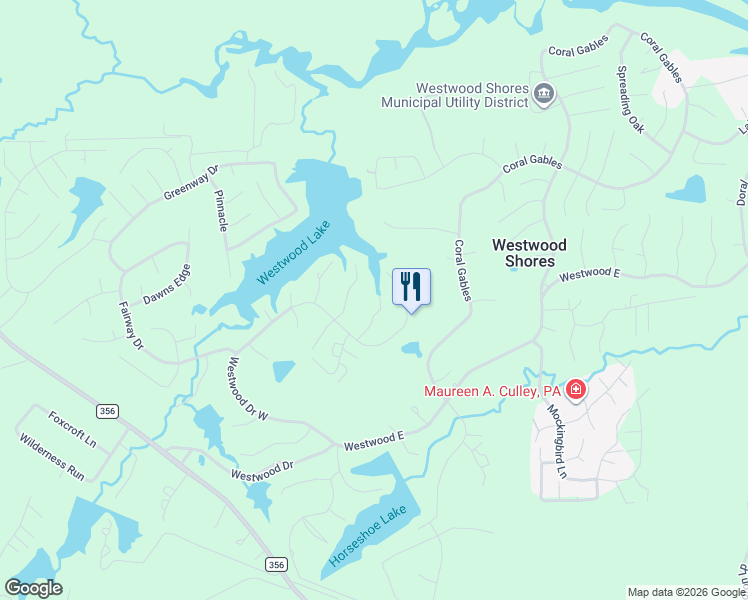 map of restaurants, bars, coffee shops, grocery stores, and more near 5 Heatley Street in Trinity