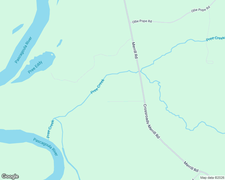 map of restaurants, bars, coffee shops, grocery stores, and more near 146 Pree Eddy Road in Lucedale