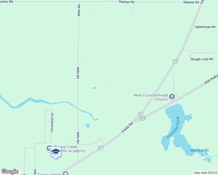 map of restaurants, bars, coffee shops, grocery stores, and more near Kelly Lane in Bainbridge