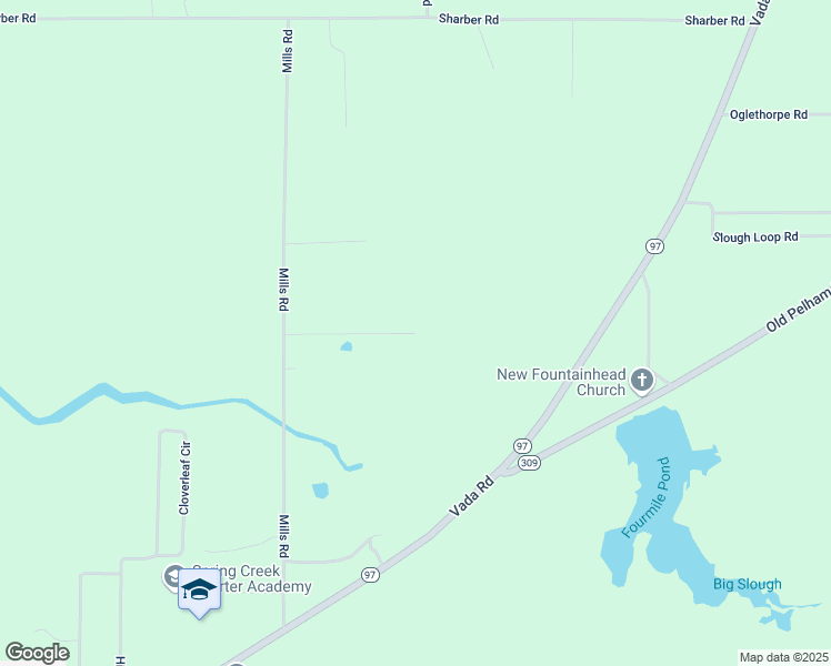 map of restaurants, bars, coffee shops, grocery stores, and more near Kelly Lane in Bainbridge