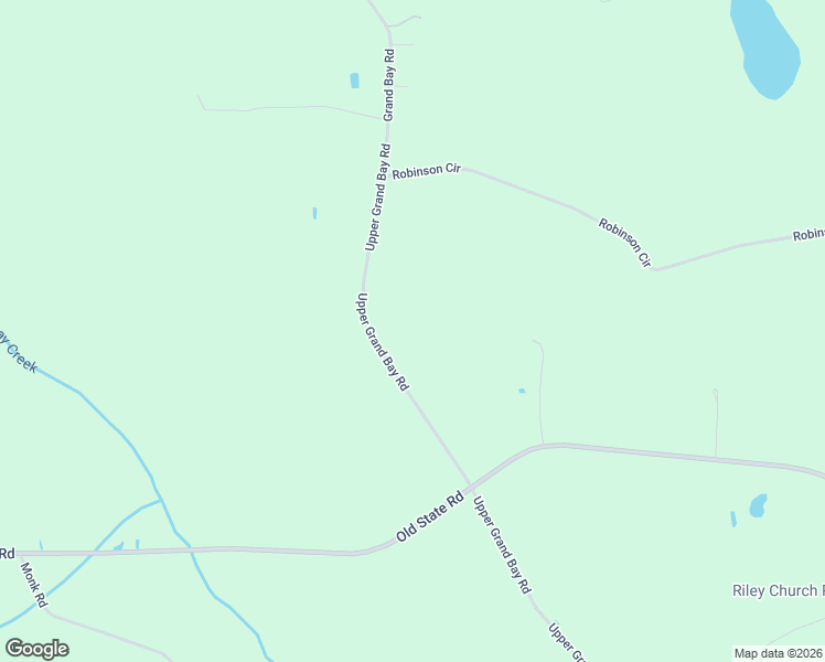 map of restaurants, bars, coffee shops, grocery stores, and more near 6330 Grand Bay Road in Naylor