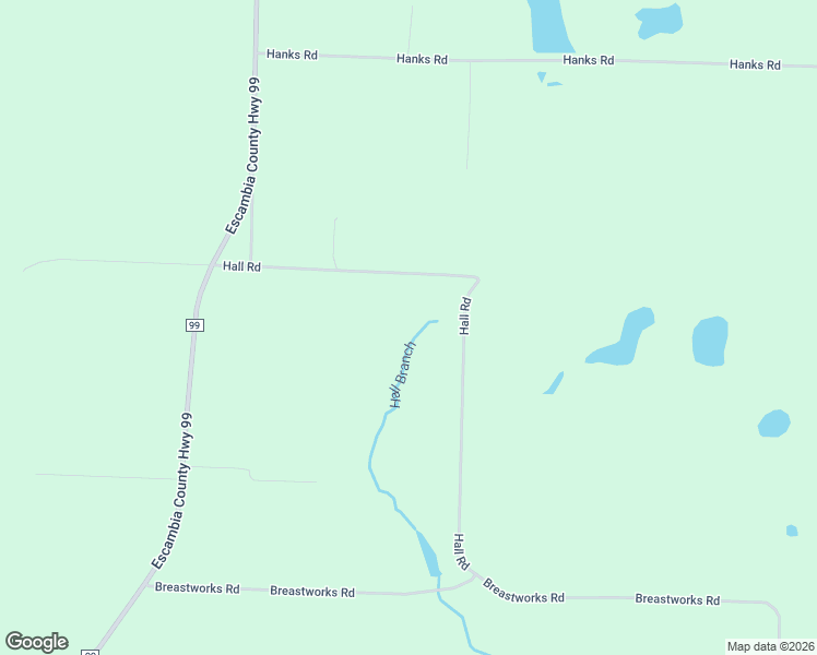 map of restaurants, bars, coffee shops, grocery stores, and more near 4441 Hall Road in McDavid