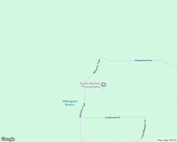 map of restaurants, bars, coffee shops, grocery stores, and more near 1824 Mission Trail in Salado