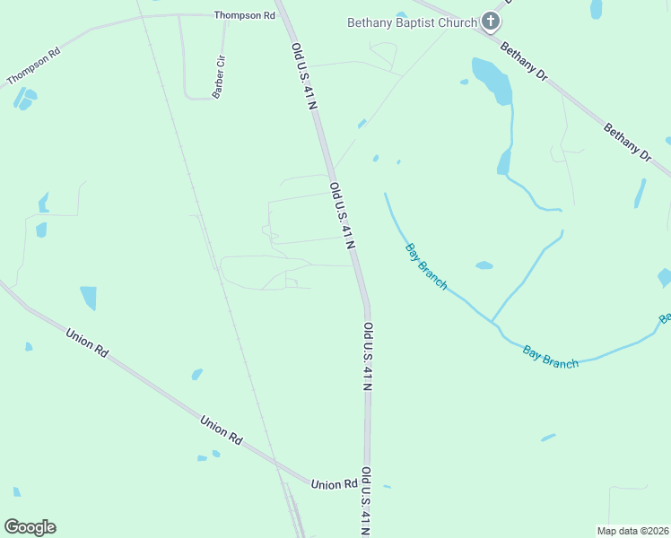 map of restaurants, bars, coffee shops, grocery stores, and more near 4927 Old U.S. 41 North in Hahira