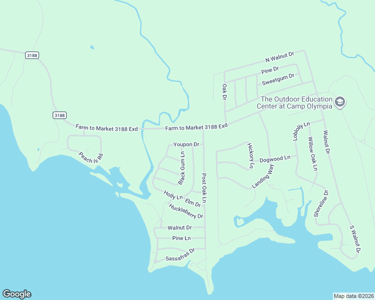 map of restaurants, bars, coffee shops, grocery stores, and more near 108 Holly Lane in Trinity