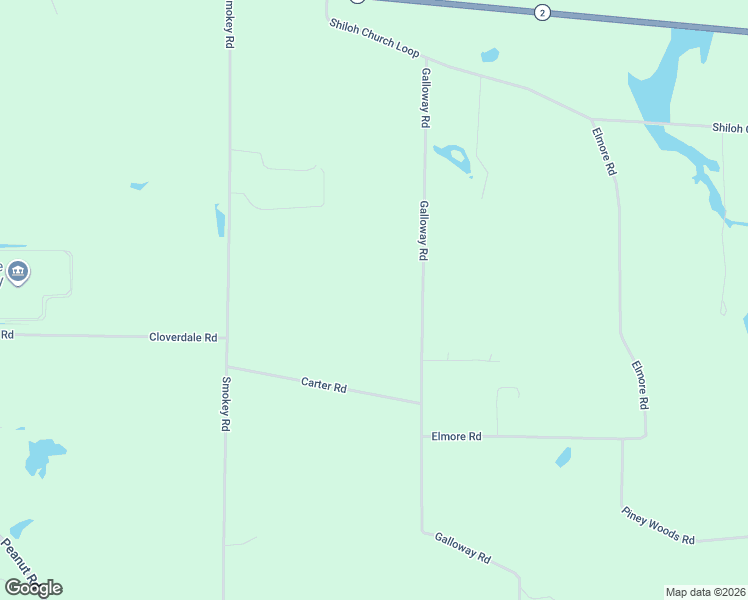 map of restaurants, bars, coffee shops, grocery stores, and more near 5171 Galloway Road in Graceville