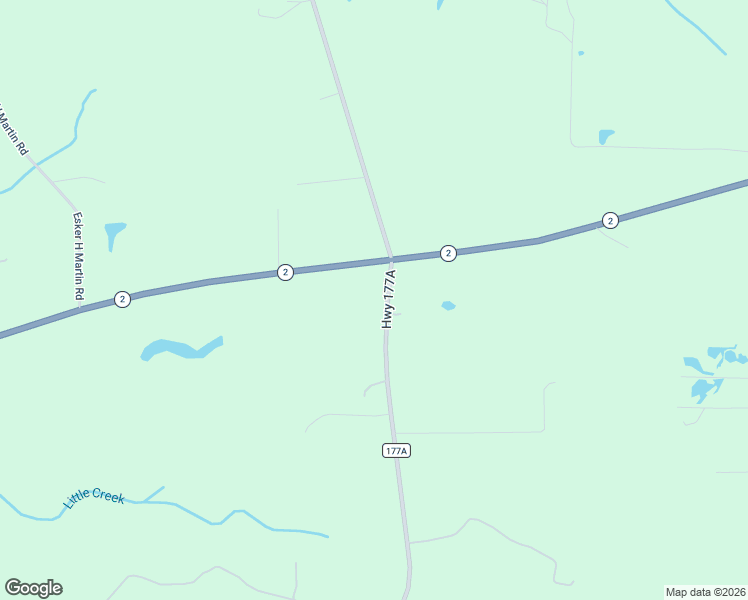 map of restaurants, bars, coffee shops, grocery stores, and more near 1332 County Road 177A in Bonifay