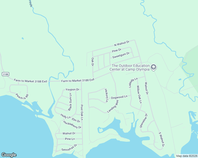 map of restaurants, bars, coffee shops, grocery stores, and more near Farm to Market 3188 Exd in Trinity