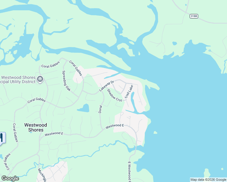 map of restaurants, bars, coffee shops, grocery stores, and more near 248 North Point Drive in Trinity