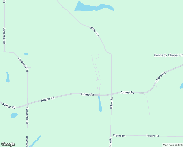 map of restaurants, bars, coffee shops, grocery stores, and more near 2067 Airline Road in Thomasville