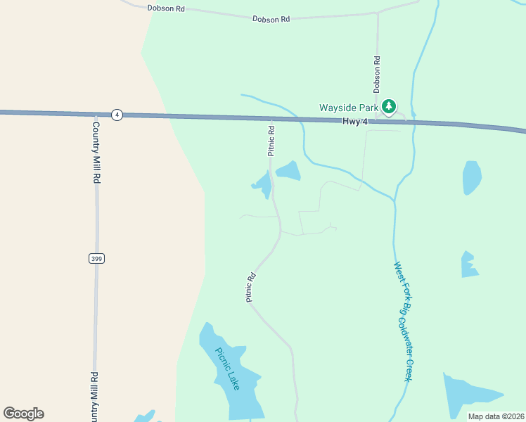 map of restaurants, bars, coffee shops, grocery stores, and more near 5001-5099 Dogwood Lane in Jay