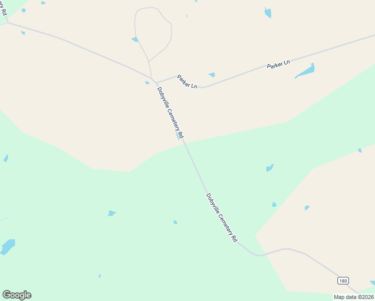 map of restaurants, bars, coffee shops, grocery stores, and more near Dobyville Cemetery Road in Burnet