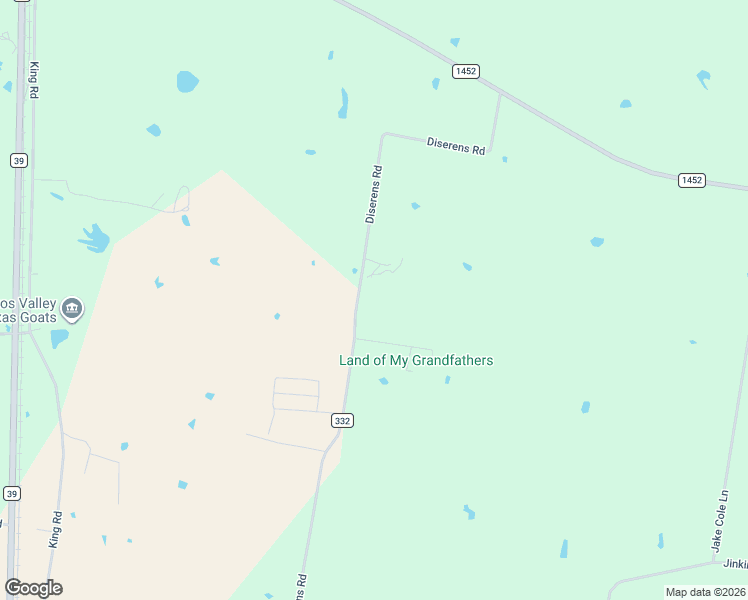 map of restaurants, bars, coffee shops, grocery stores, and more near 922 Diserens Road in North Zulch