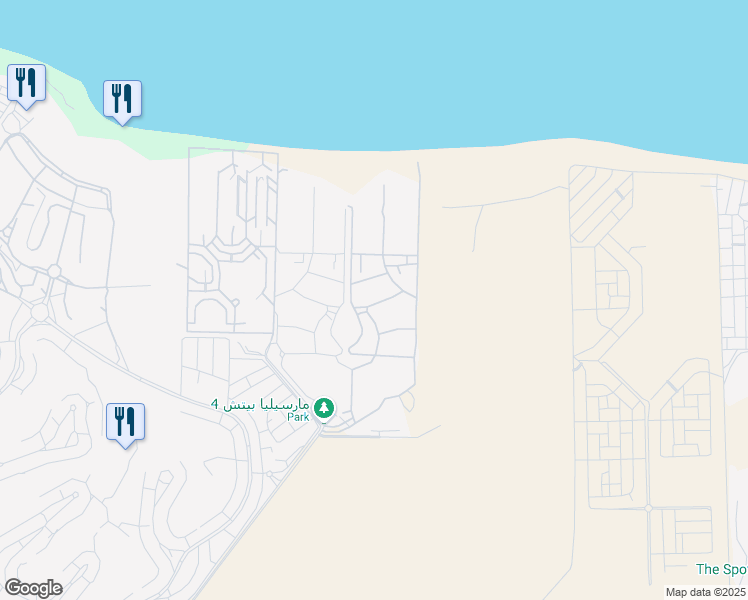 map of restaurants, bars, coffee shops, grocery stores, and more near in El Alamein