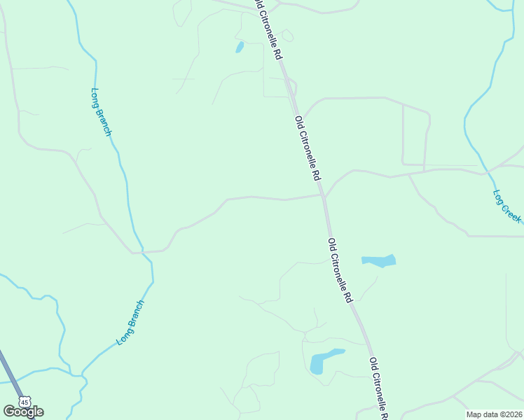 map of restaurants, bars, coffee shops, grocery stores, and more near 12260 Old Citronelle Highway in Chunchula