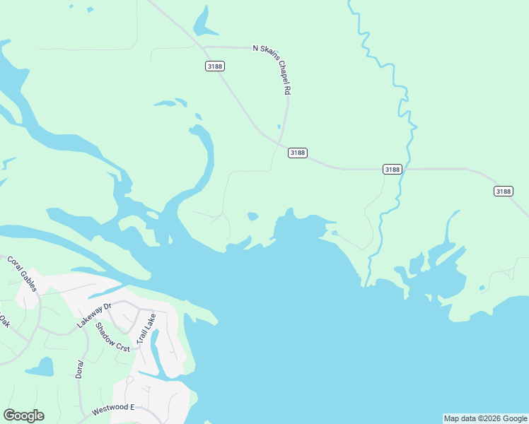 map of restaurants, bars, coffee shops, grocery stores, and more near 205 North Skains Chapel Road in Trinity