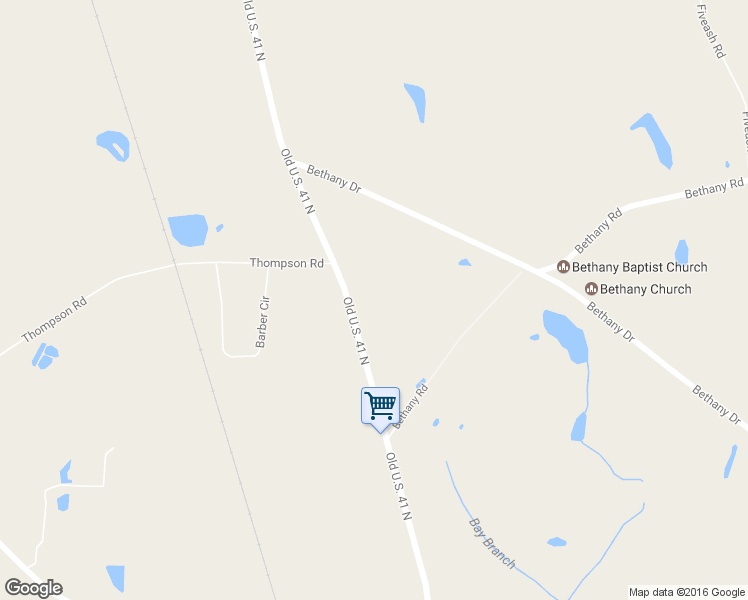 map of restaurants, bars, coffee shops, grocery stores, and more near 5130 Old Us 41 N in Hahira
