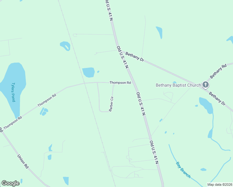 map of restaurants, bars, coffee shops, grocery stores, and more near 5604 Barber Circle in Hahira