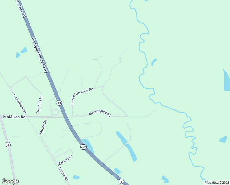 map of restaurants, bars, coffee shops, grocery stores, and more near 462 Hendry Cemetery Road in Ochlocknee