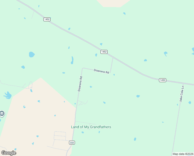 map of restaurants, bars, coffee shops, grocery stores, and more near 327 Diserens Road in North Zulch