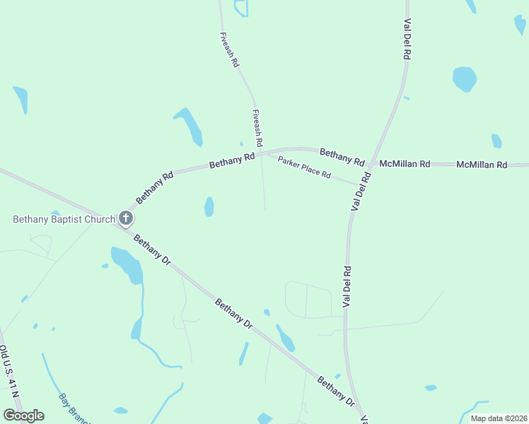 map of restaurants, bars, coffee shops, grocery stores, and more near 4887 Parker Place Road in Hahira