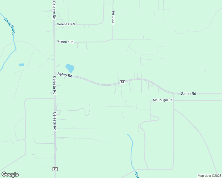 map of restaurants, bars, coffee shops, grocery stores, and more near 3261 Salco Road in Chunchula