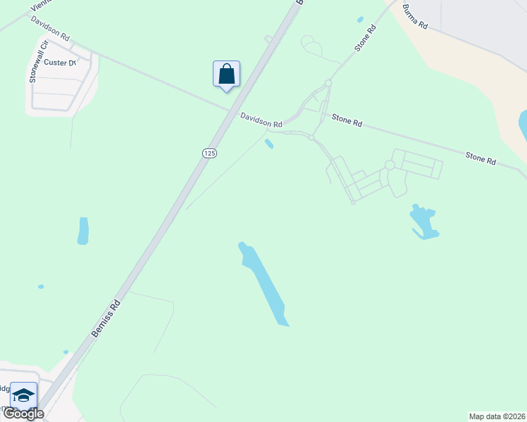 map of restaurants, bars, coffee shops, grocery stores, and more near 4654-4736 Roberts Road in Valdosta