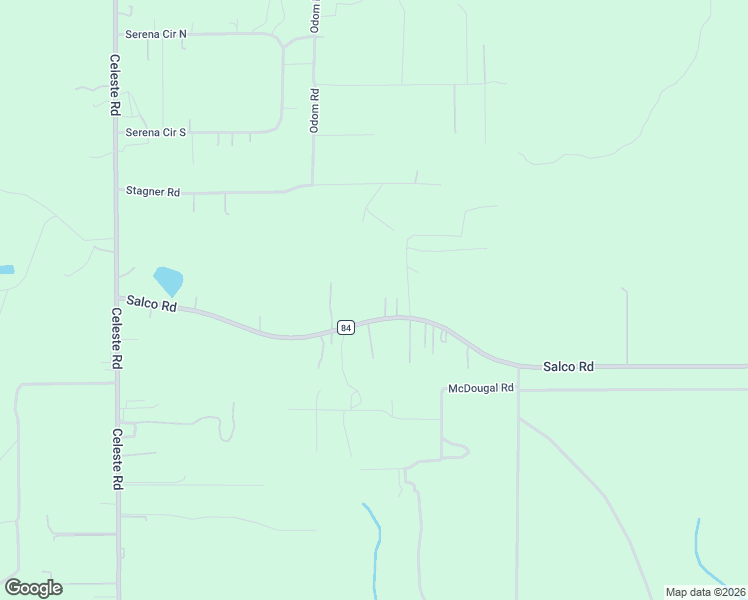 map of restaurants, bars, coffee shops, grocery stores, and more near 3140 Salco Road West in Chunchula