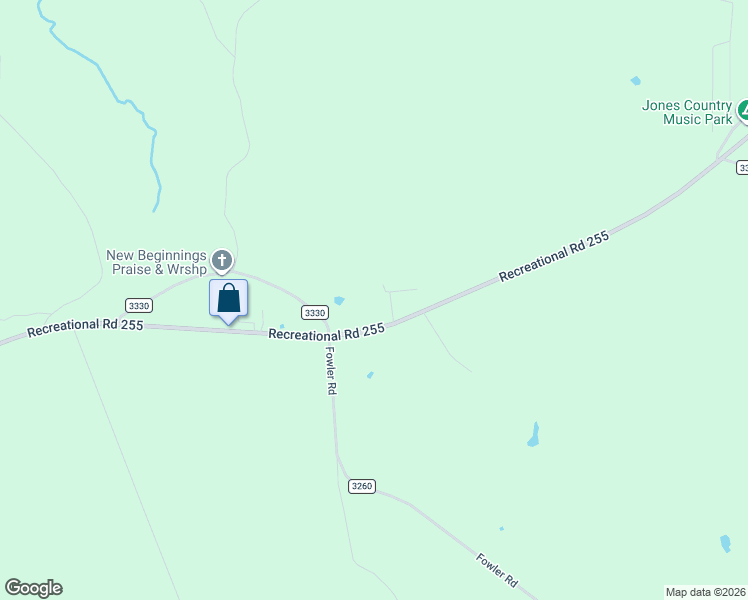 map of restaurants, bars, coffee shops, grocery stores, and more near 4647 Recreational Road 255 in Colmesneil