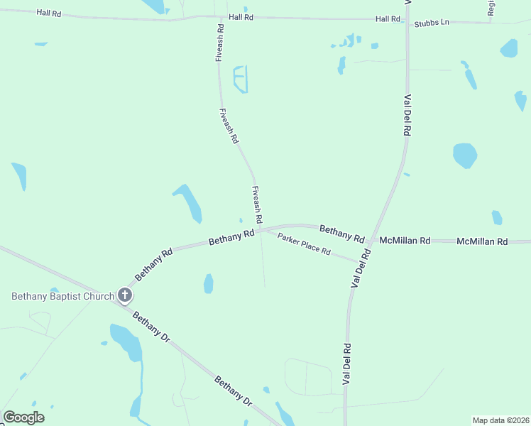 map of restaurants, bars, coffee shops, grocery stores, and more near 5100 Fiveash Road in Hahira