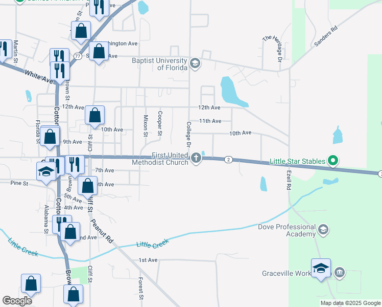 1102 8th Avenue, Graceville FL Walk Score